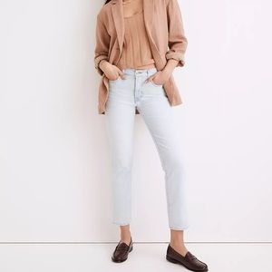 Madewell The Mid-Rise Perfect Vintage Jean in Fitzgerald Wash